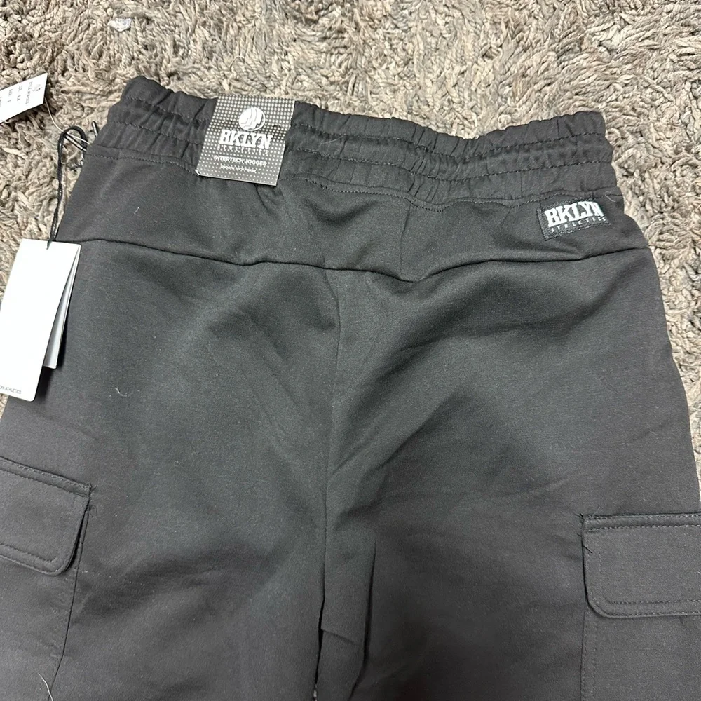 New Brooklyn Cloth Comfort Stretch Fleece Sweatpants Cargo Pocket Men’s <<238>>